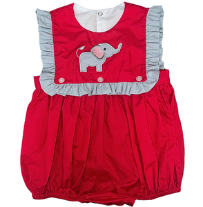 Red Elephant Reversible Girl Bubble