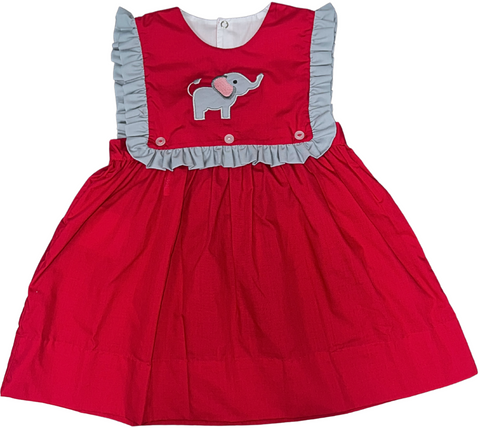 Red Elephant Reversible Dress