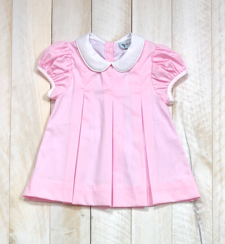 Magnolia Steel Pink Pleat Dress